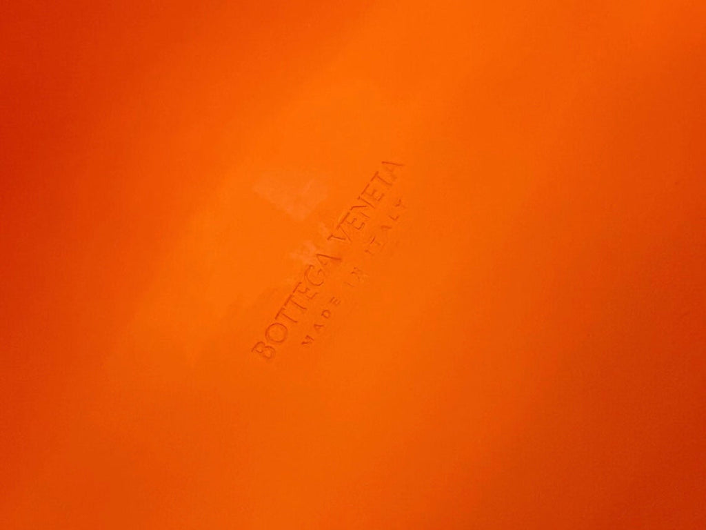 SHOULDER BAG 27 IN ORANGE PEEL RUBBER AND NYLON FABRIC