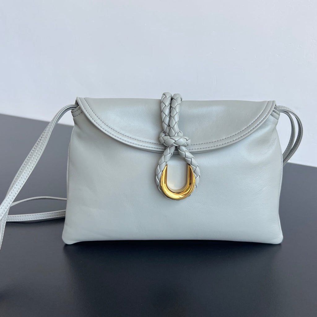 SMALL LIBERTA 27 IN SUBMARINE SMOOTH CALFSKIN GOLD HARDWARE