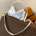 SIDE TRUNK MM LV X TM 23 CM IN WHITE MONOGRAM CALFSKIN