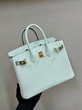 HERM Birkin 25cm Bag In Shade of Green Vert d'Eau