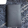 HERM MC¬≤ Euclide Card Holder In Black Epsom Leather