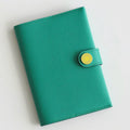 HERM R.M.S Passport Holder in Vert Verone Evercolor Calfskin