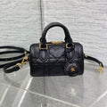 GROOVE MINI 17 BAG IN BLACK LAMBSKIN